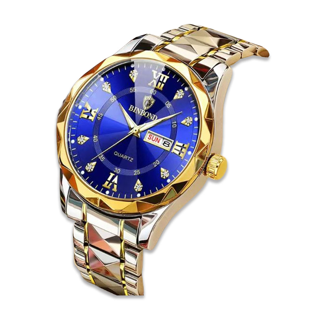 BINBOND 2521 Luxury Brand Luminous Quartz Watch For Men