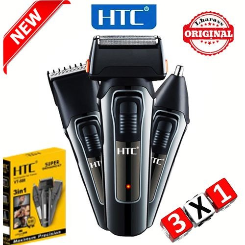 HTC AT-1088 Multi-grooming 3-in-1 Shaver, Nose, and Hair Clipper